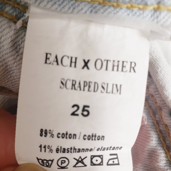 🆕️ EACH x OTHER Robert Montgomery limited edition jeans - Picture 10 of 10
